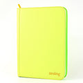 Glow in the Dark Zip-up Side-loading Card Binder