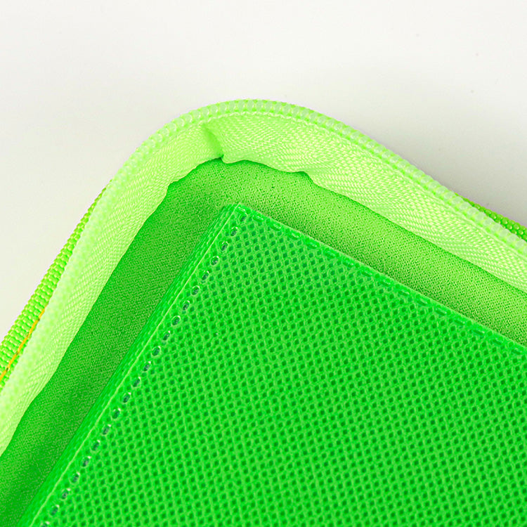 Glow in the Dark Zip-up Side-loading Card Binder