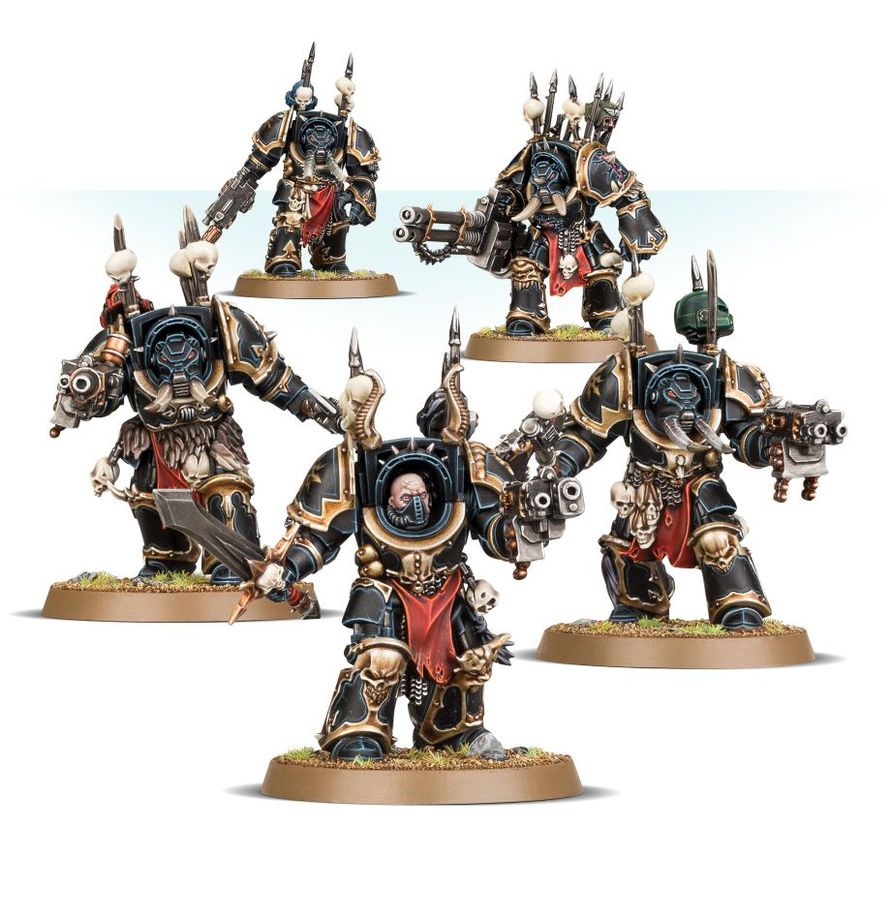 Warhammer40k Chaos Space Marines: Terminator Squad