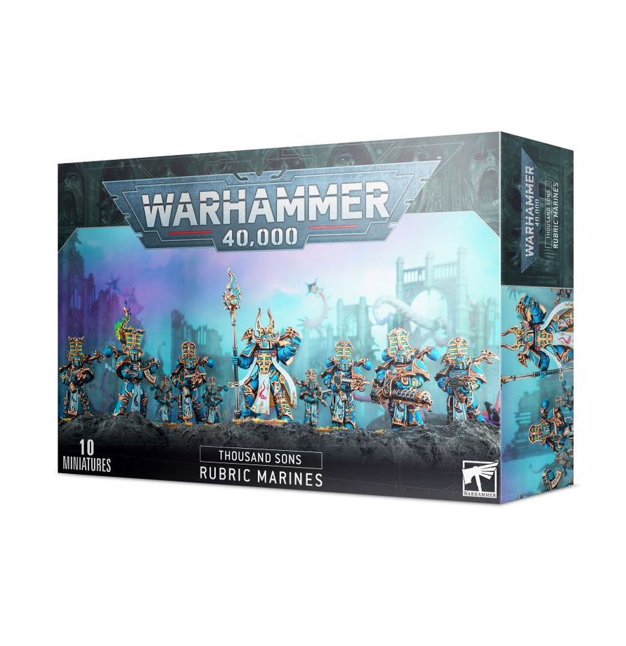 Warhammer40k Thousand Sons: Rubric Marines