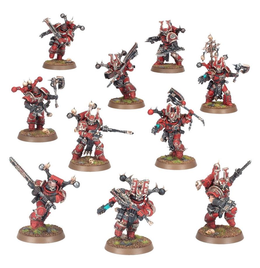Warhammer40k World Eaters: Khorne Berserkers