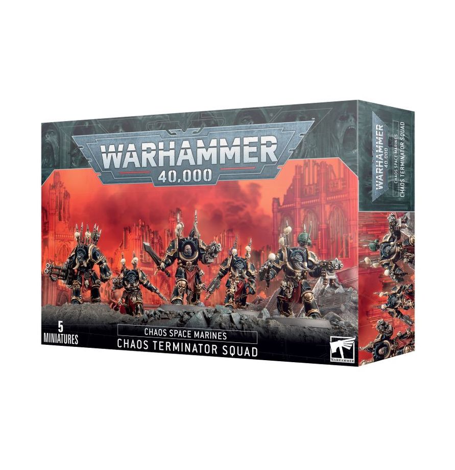Warhammer40k Chaos Space Marines: Terminator Squad
