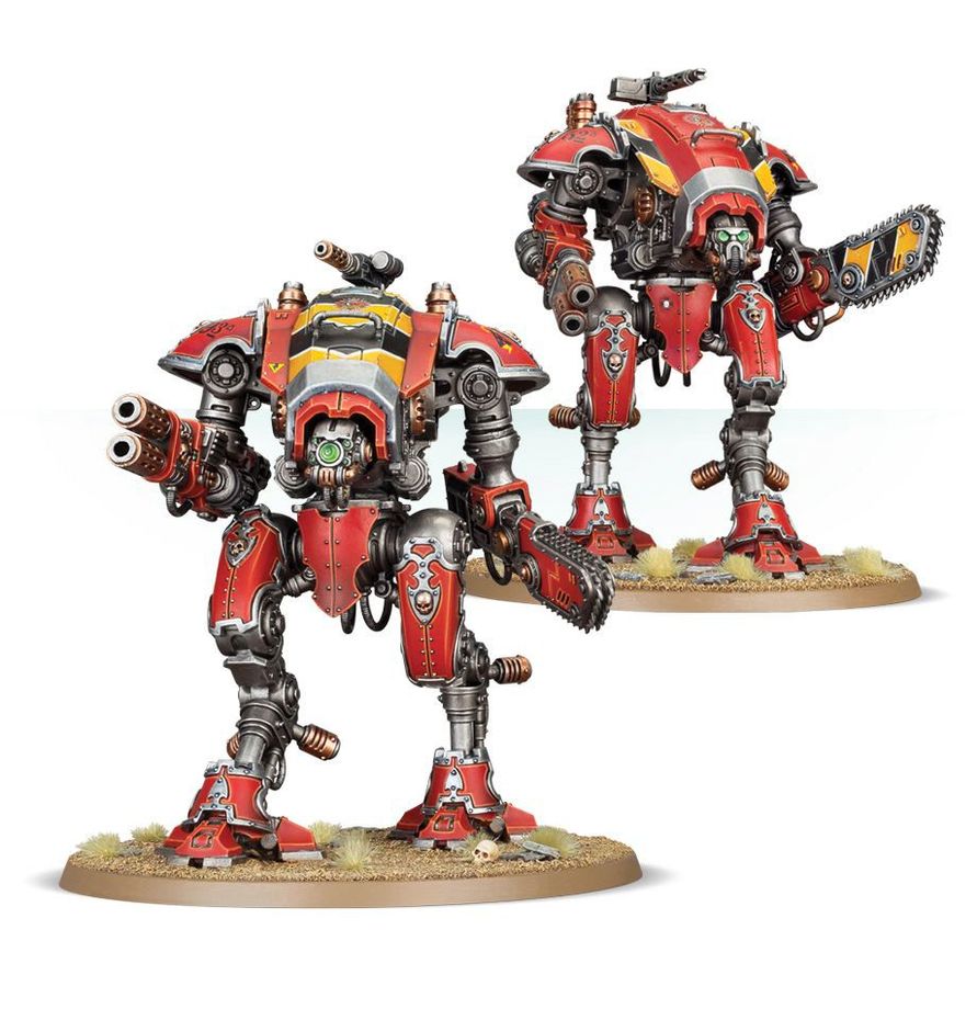 Warhammer40k Imperial Knights: Knight Armigers / Armiger Warglaives