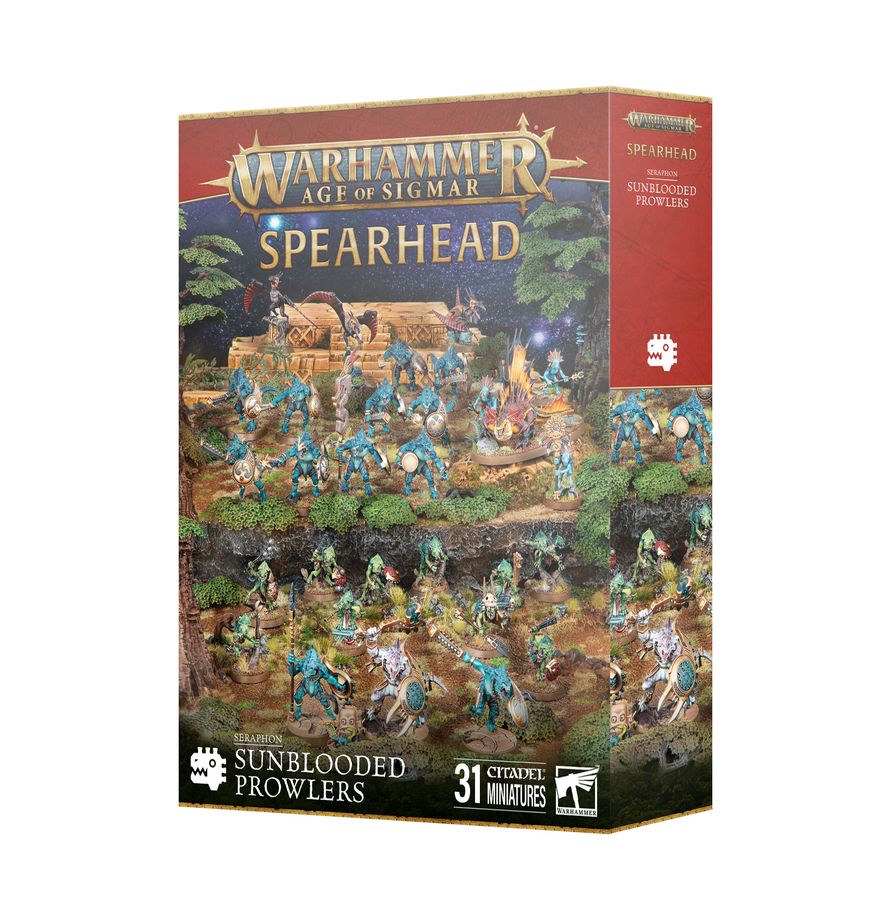 Warhammer Age of Sigmar Spearhead: Seraphon / Sunblooded Prowlers