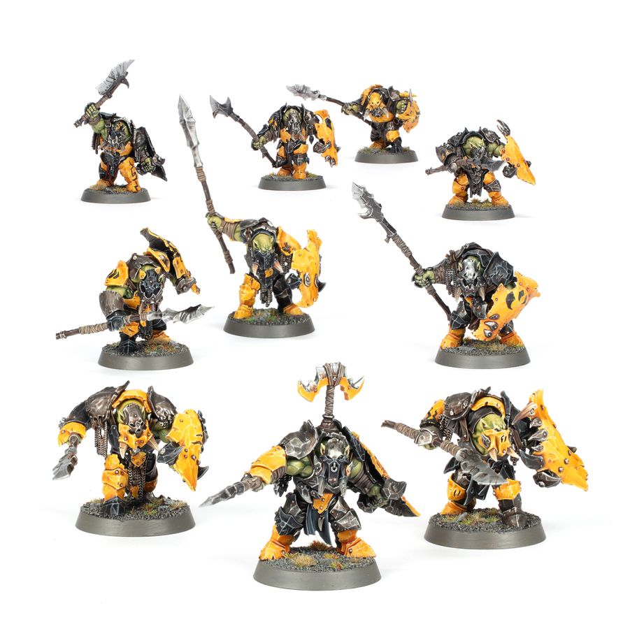 Warhammer Age of Sigmar Orruk Warclans: Orruk Ardboyz