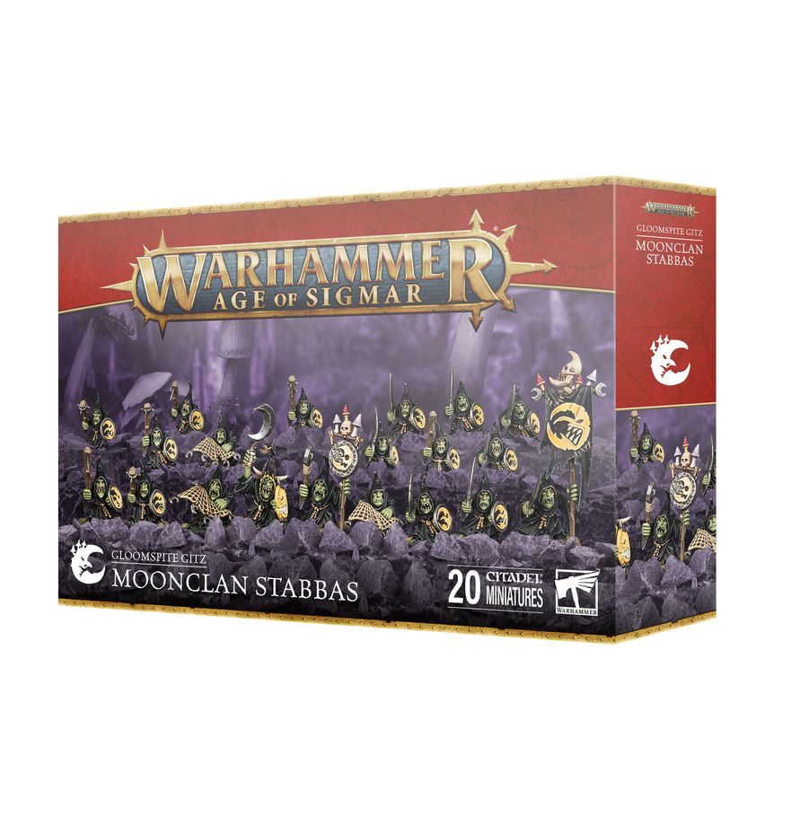 Warhammer Age of Sigmar Gloomspite Gitz: Moonclan Stabbas