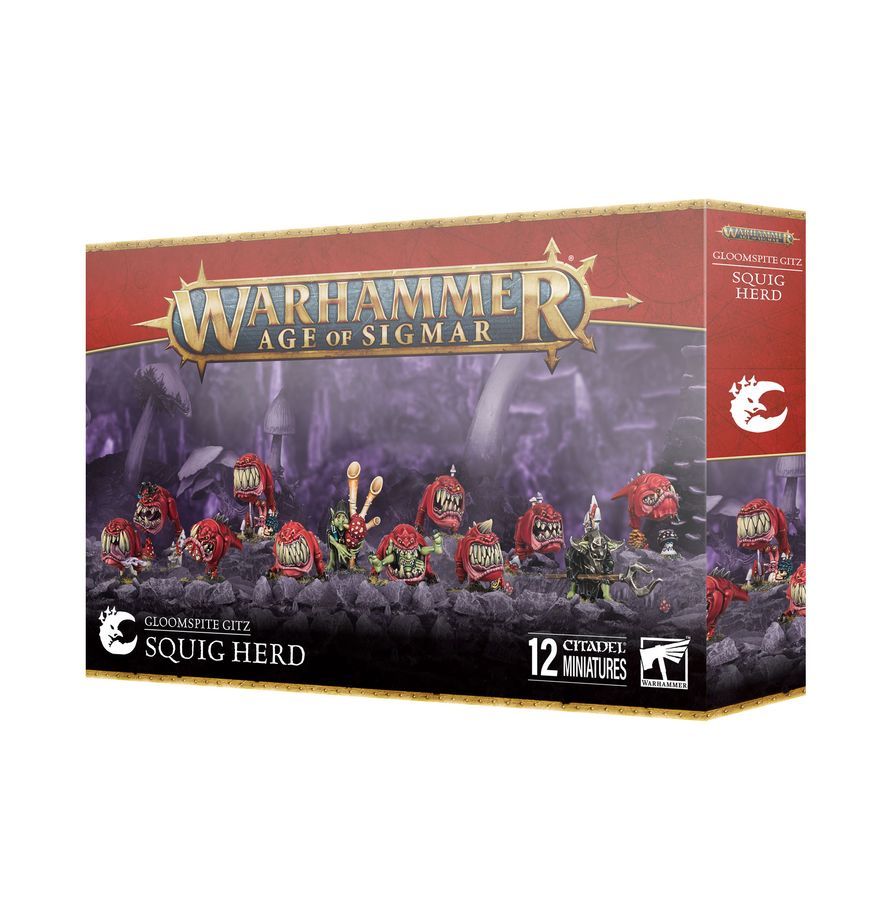Warhammer Age of Sigmar Gloomspite Gitz: Squig Herd
