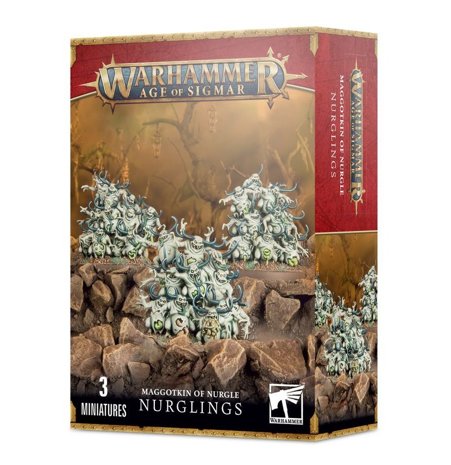 Warhammer Age of Sigmar Maggotkin Of Nurgle: Nurglings