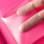 Neon Series Zip-up Side-loading Card Binders