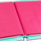 Neon Series Zip-up Side-loading Card Binders