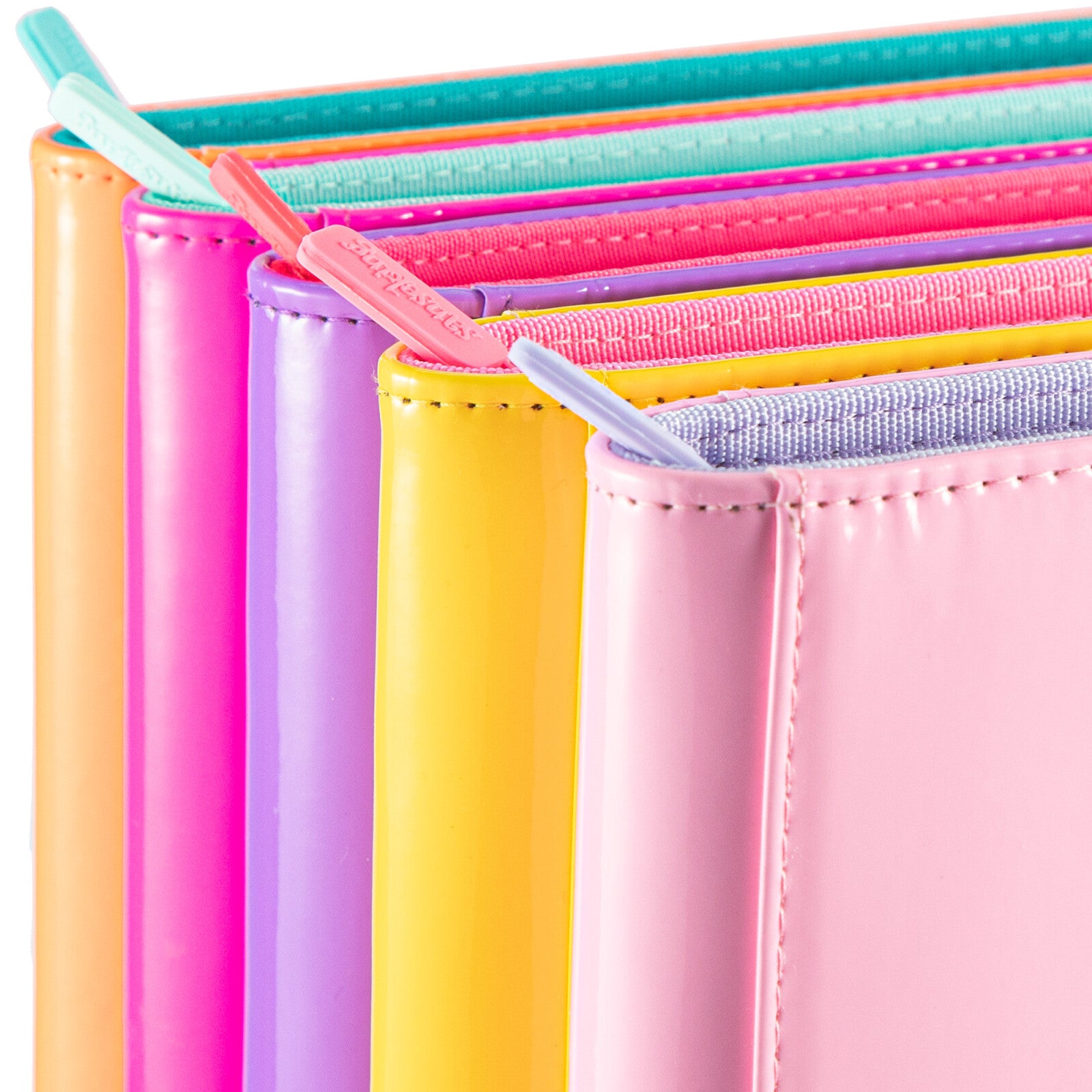 Neon Series Zip-up Side-loading Card Binders