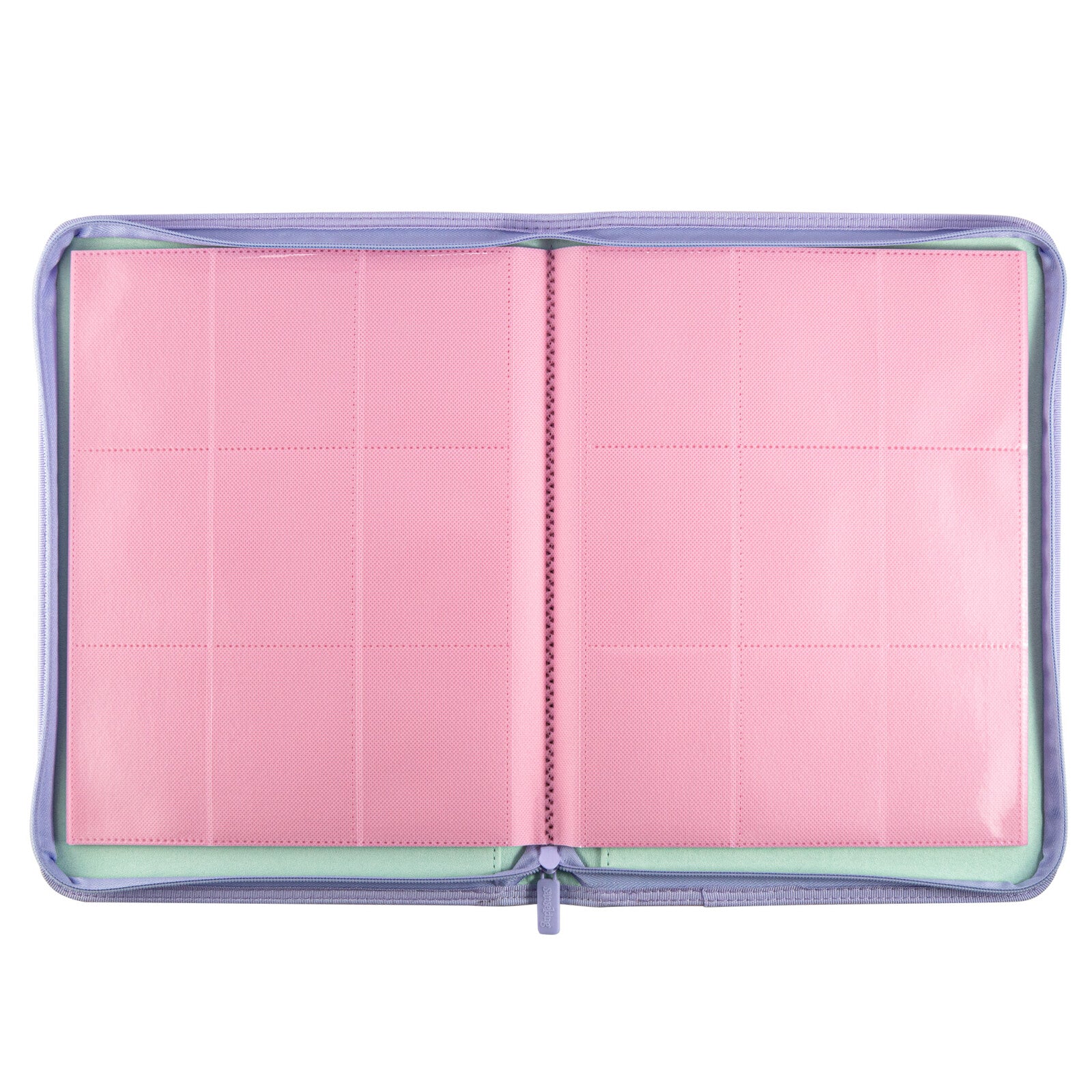 Neon Series Zip-up Side-loading Card Binders