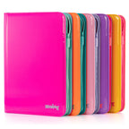 Neon Series Zip-up Side-loading Card Binders