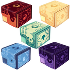 Magic the Gathering Deck Boxes - Lorwyn Eclipsed Series